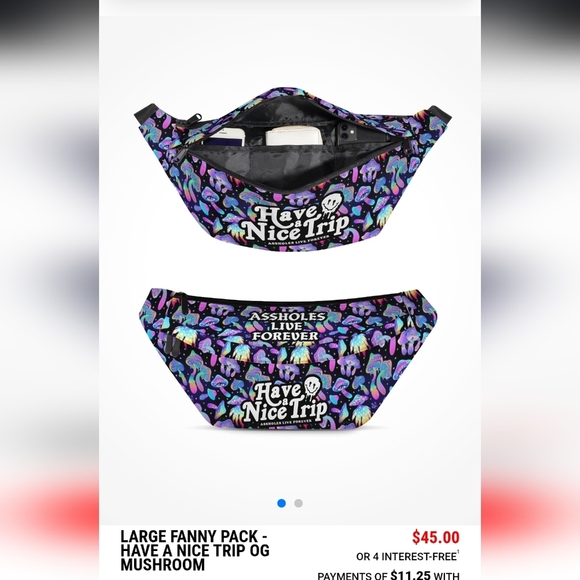 ALF fanny pack trip NWOT - Picture 2 of 2